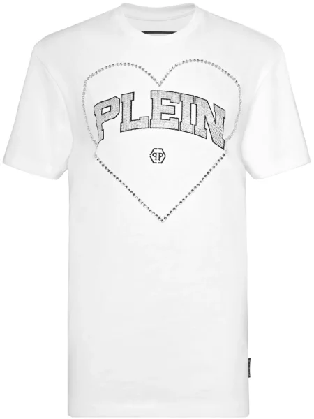 Tricou Philipp Plein alb