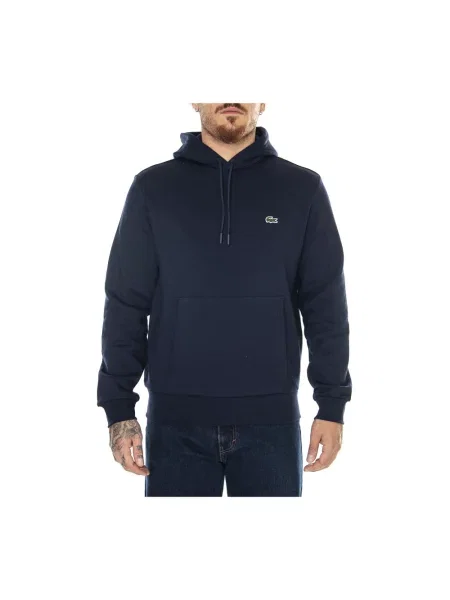 Lacoste Bluza Z Kapturem blau niebieska