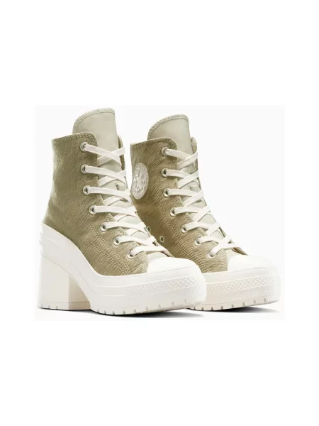 Sneakersy Converse skórzane zielone