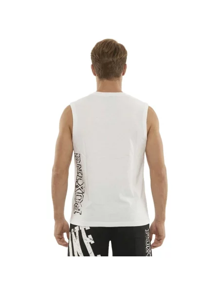 Tricou Leone 1947 fără mâneci alb