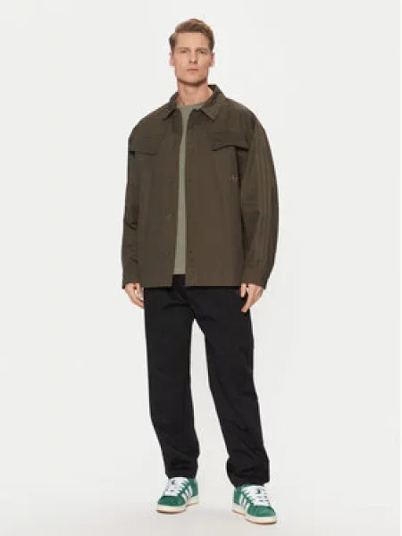 Adidas Košile Premium Essentials Workwear khaki