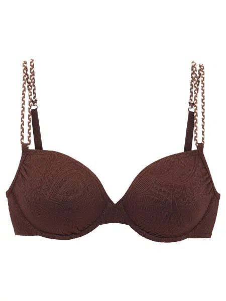 S.Oliver Sutien costum de baie ciocolatiu