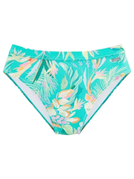 VENICE BEACH Slip costum de baie turcoaz / mentă / mov deschis / portocaliu pastel verde