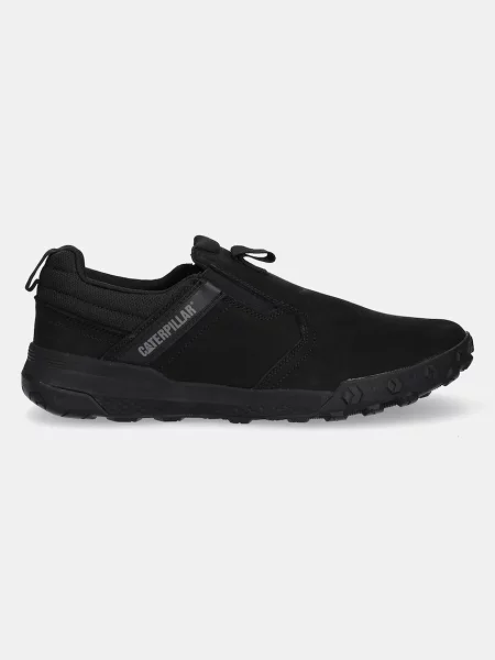 Caterpillar sneakersy nubukowe HEX READY SLIP ON czarny