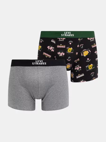 Levi's boxerky dámské s šedé