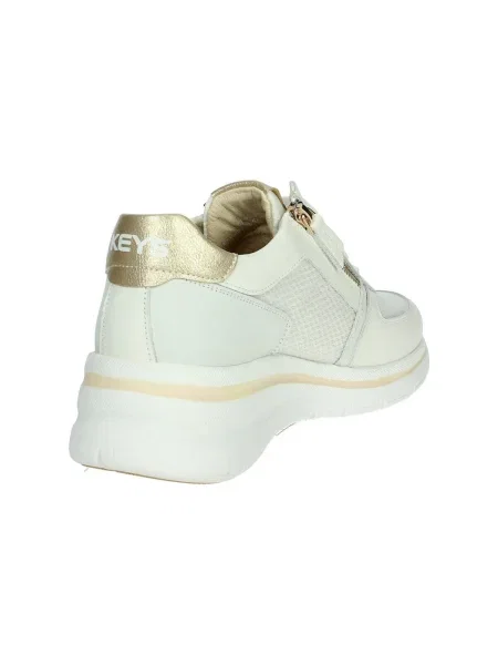 Pantofi Keys alb