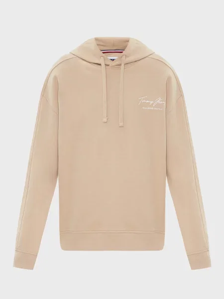 Худи Tommy Jeans бежевое
