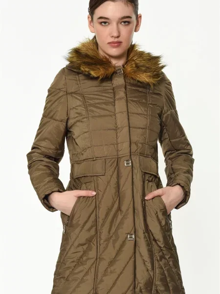 Кожено яке Dewberry кафяво