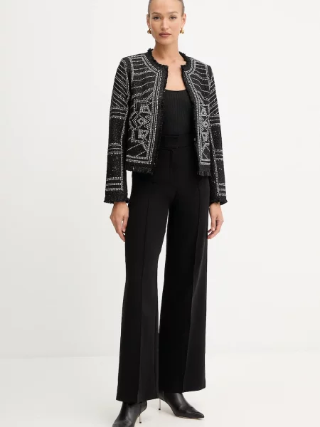 Піджак Morgan однобортний візерунок VCLIKY чорний