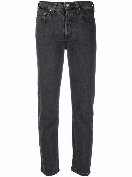 Τέντωμα περικομμένο τζιν Levi's 501 μαύρο