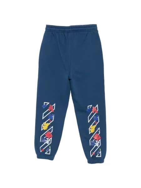 Spodnie dziecięce Off-white białe