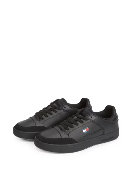 Sneakerși Tommy Hilfiger negru