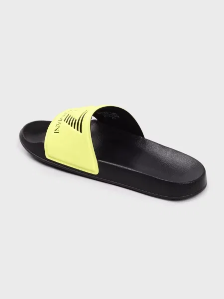Шлепанцы Ea7 Emporio Armani желтые