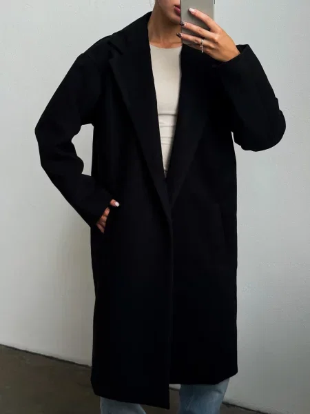 Пальто Without чорний