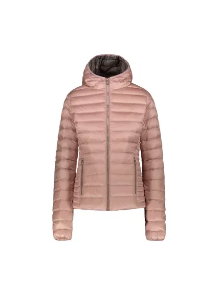 Parka Ciesse Piumini z kapturem różowa