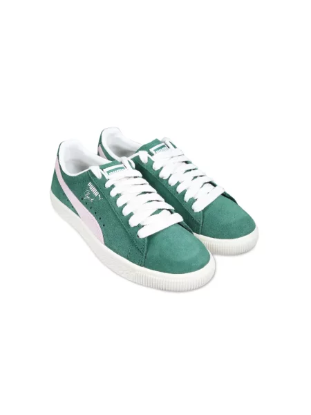 Sneakersy dziecięce Puma Clyde zielone