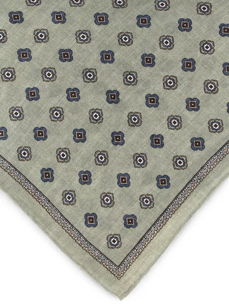 Cravată Brunello Cucinelli cu imprimeu geometric