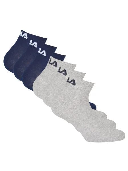 FILA Ponožky modrá / šedá bílá