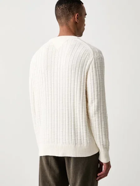 Tommy Hilfiger sweter beżowy