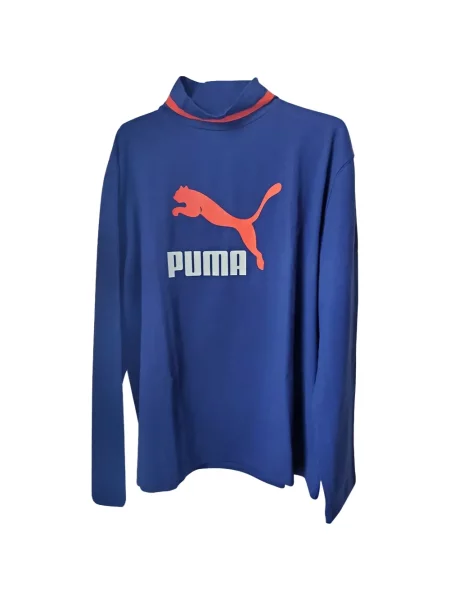 Lung tricou Puma albastru