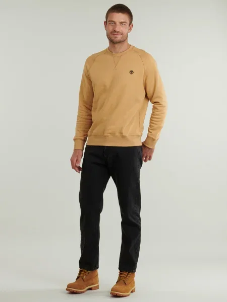 Hanorac crewneck Timberland galben