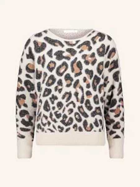 Betty&Co Sweter weiss czarny