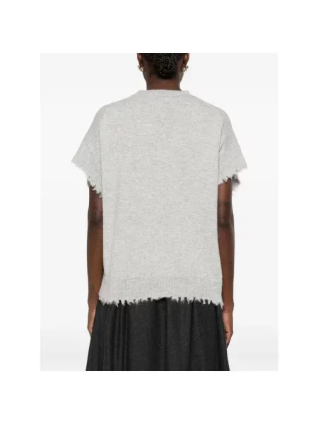 Sweter Antonelli Firenze wełniany szary