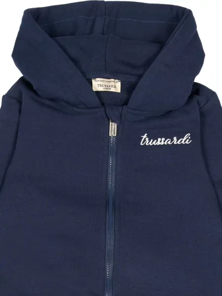 Komplet dresowy dziecięcy Trussardi niebieski