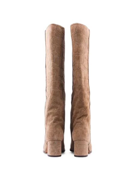 Μποτάκια Toral Shoes σουέντ καφέ
