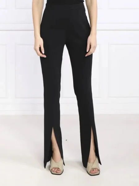 Pinko Pantaloni SARMIENTO | flare fit negru