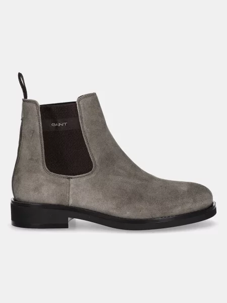 Gant botine din piele întoarsă Prepdale gri