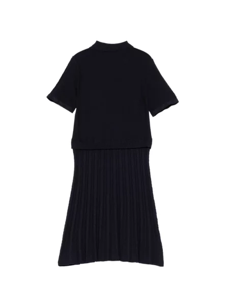 Sukienka dziecięca Emporio Armani niebieska