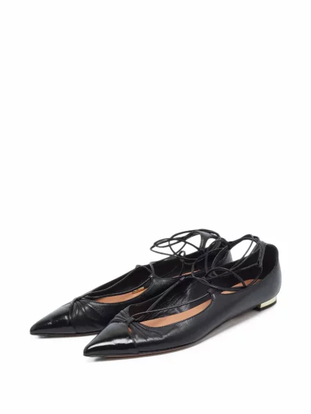Pantofi cu toc Aquazzura fără toc negru