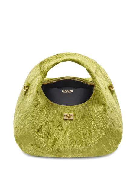 Geantă Ganni verde