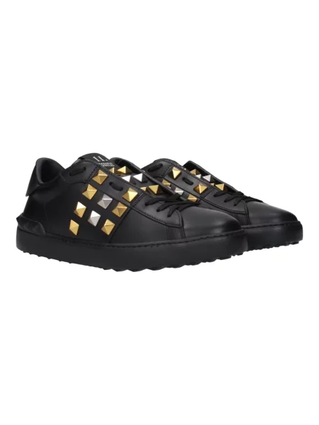 Sneakersy Valentino Garavani skórzane czarne