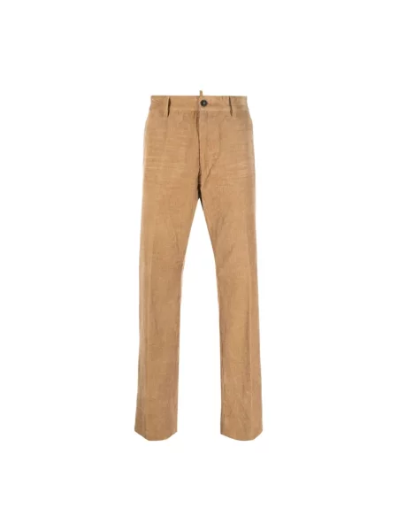Spodnie Dsquared2 brązowe