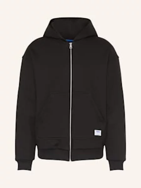 Hugo Blue Mikinová Bunda Nestodi černá