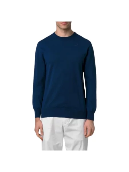 Sweter K-way niebieski