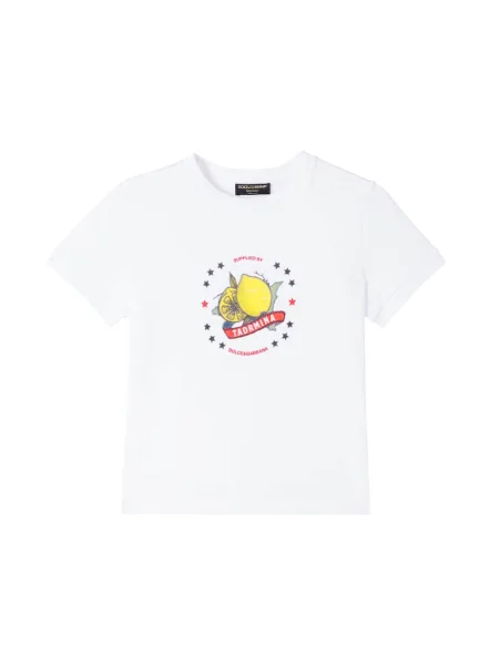 Gyerek póló Dolce&gabbana fehér