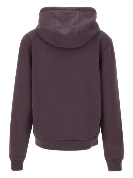 Hoodie Casablanca με κέντημα μωβ