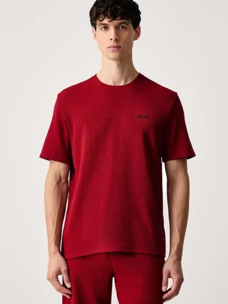 BOSS tricou loungewear pentru bărbați Waffle T-Shirt