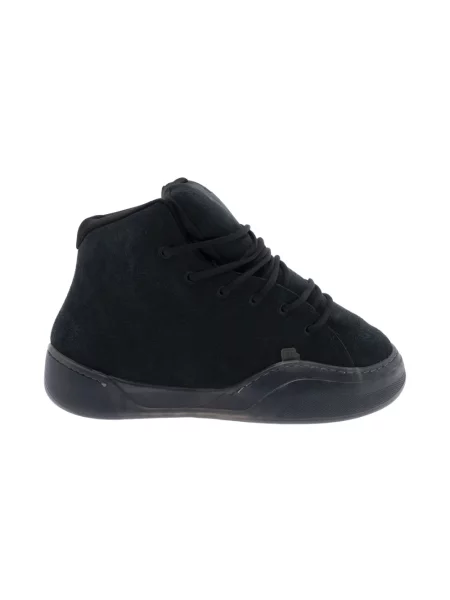 Sneakersy Erl zamszowe czarne