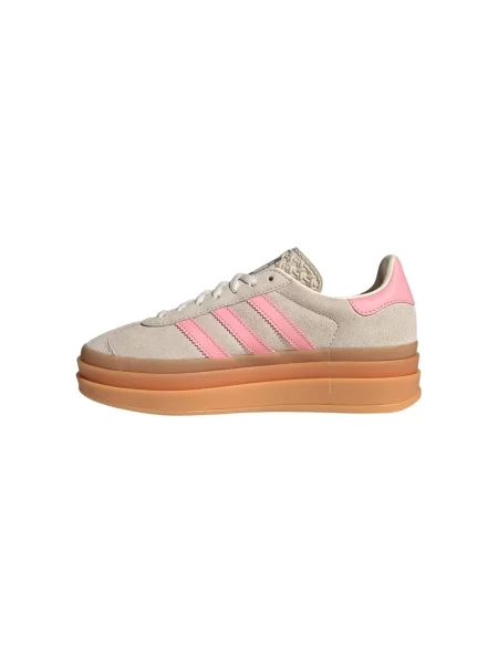 ADIDAS ORIGINALS Tenisky Gazelle Bold kámen / růžová béžové