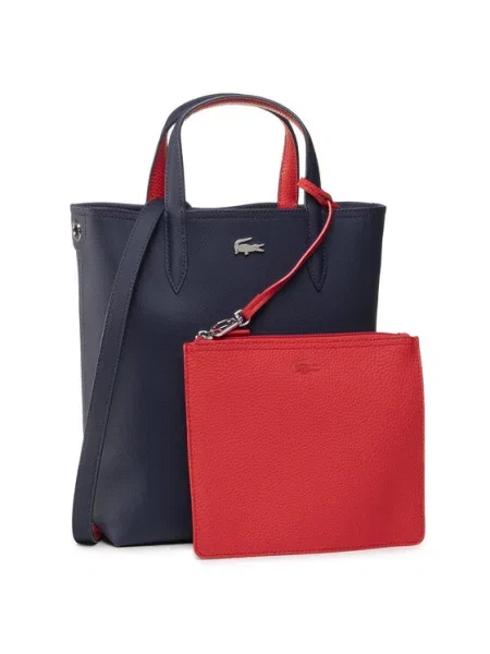 Lacoste Geantă Vertical Shopping Bag Bleumarin