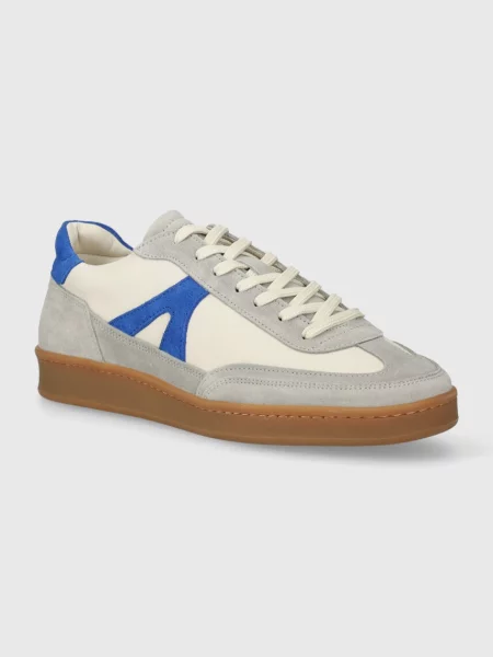 Semišové sneakers boty GARMENT PROJECT Liga šedá