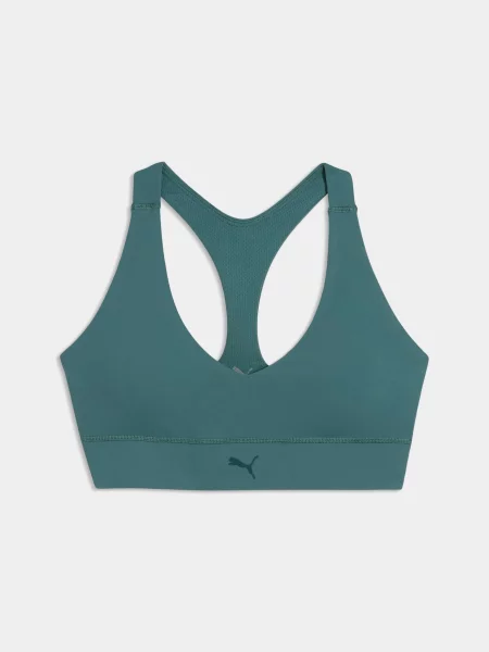 Спортивний топ PUMA Shapeluxe Bra Mid комбінований верх зелений