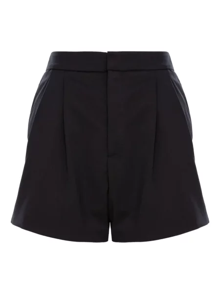 Pantaloni scurți Cuanna plisate negru