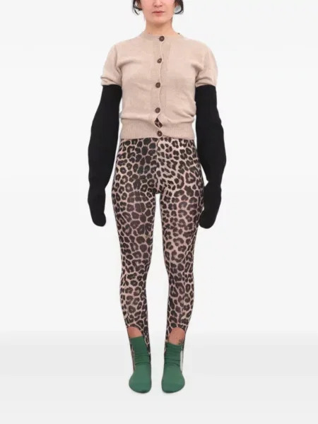 Leggings Baserange cu imagine cu model leopard