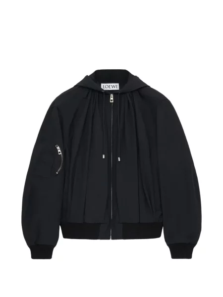 Geacă Loewe cu glugă negru