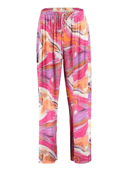 Hailys Hlače maslinasta / lavanda roza narančasta